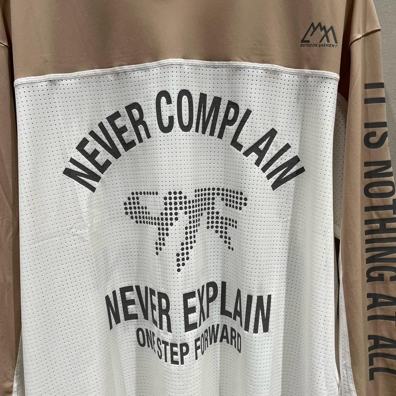 CMF OUTDOOR GARMENT/シーエムエフアウトドアガーメント/BMX TEE CMF2602-C11 beige M