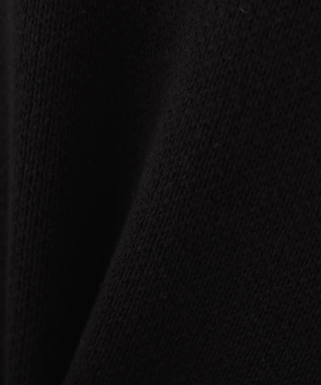 B omnivore/ビーオムニボー/HAND STITCH CREWNECK KNIT ハンドステッチクルーネックニット ブラック M