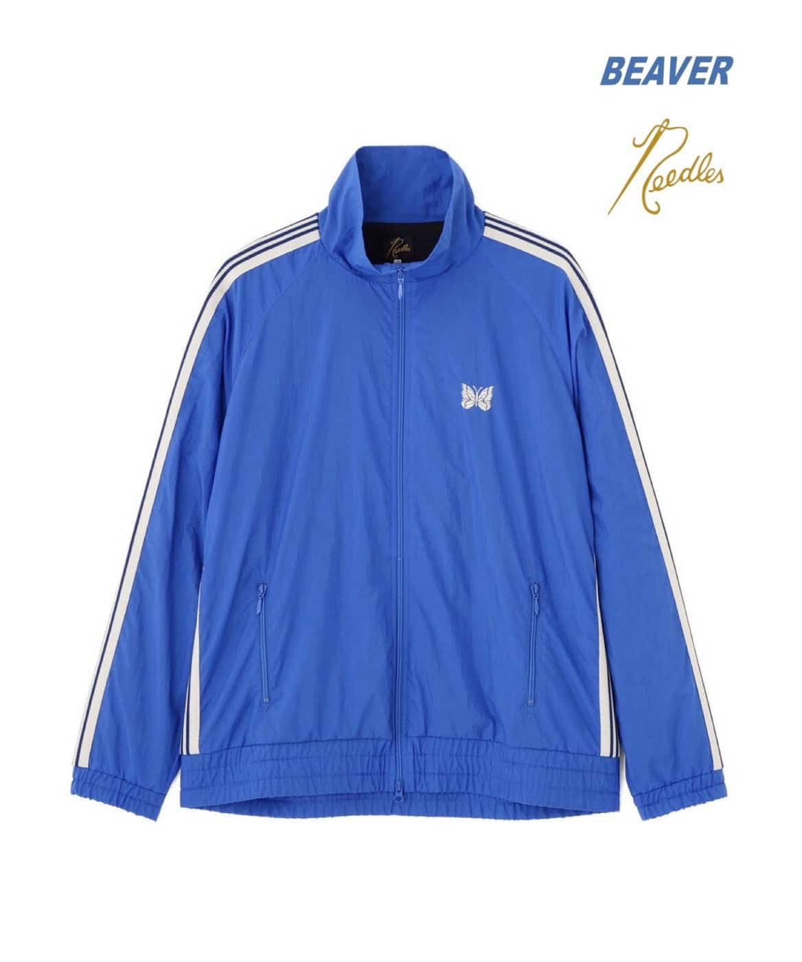 Needles/ニードルズ　別注Track Jacket - NYLON BLUE BLUE M
