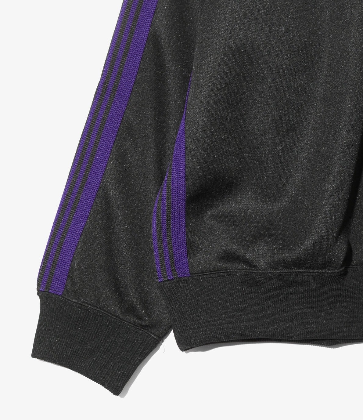 NEEDLES/ニードルズ/TRACK CREW NECK SHIRT - POLY SMOOTH トラッククルーネックシャツ 26AW BLACK M