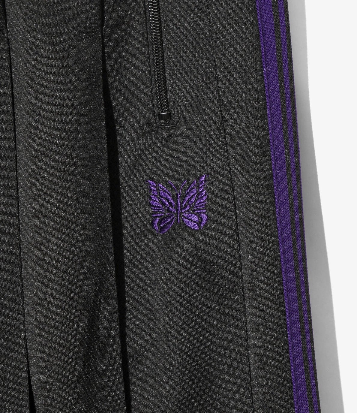 NEEDLES/ニードルズ/PLEATED TRACK SKIRT - POLY SMOOTH スカート　-BLACK- BLACK 1
