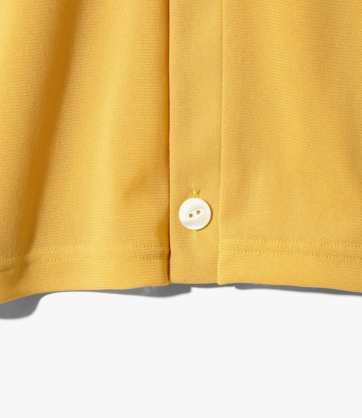 Needles/ニードルズ/V NECK CARDIGAN - POLY MESH 24ss YELLOW M