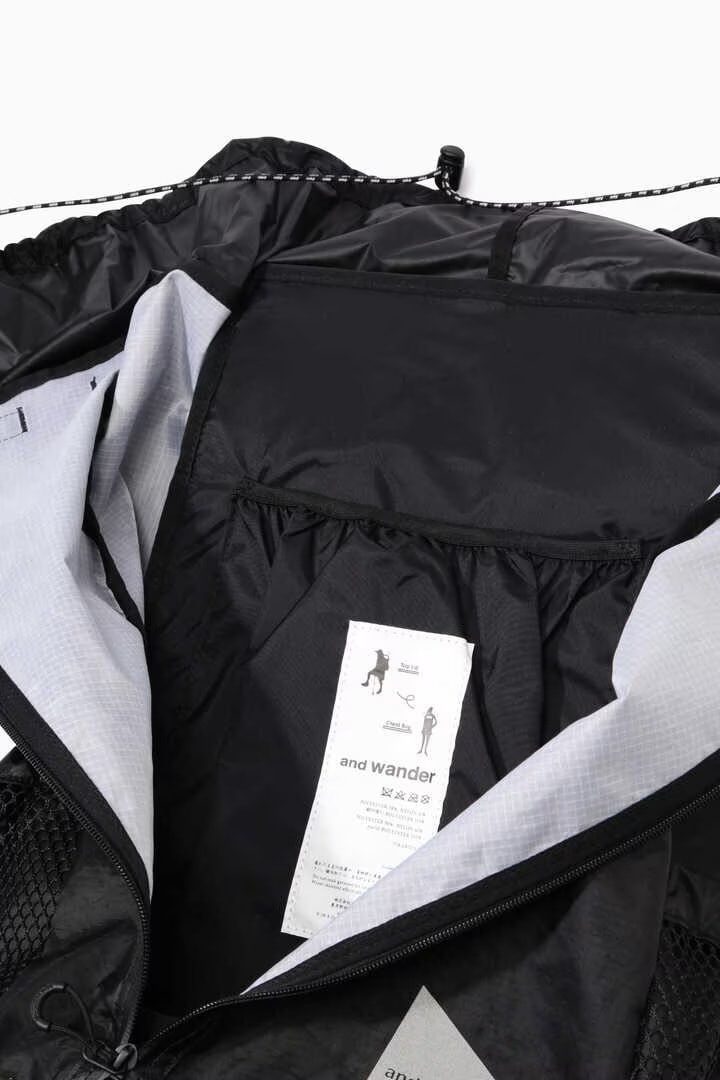 and wander/アンドワンダー/ECOPAK 30Lbackpack BLACK FREE