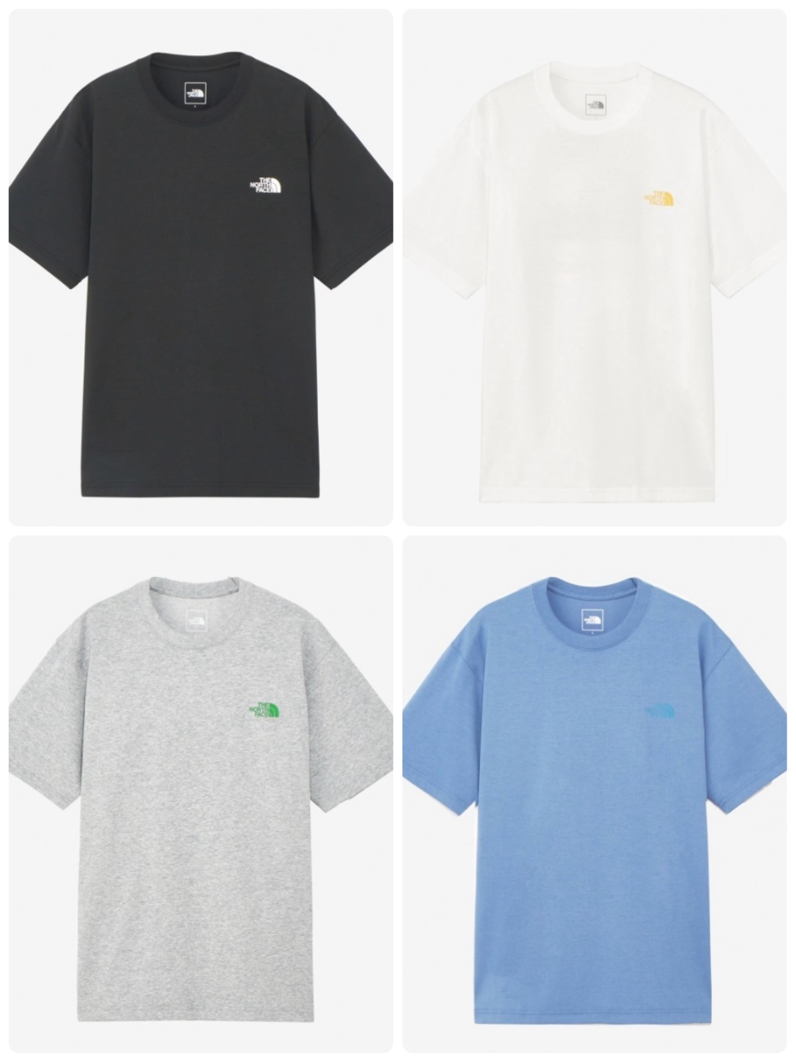 THE NORTH FACE/ザ ノースフェイス　S/S Bandana Square Logo Tee