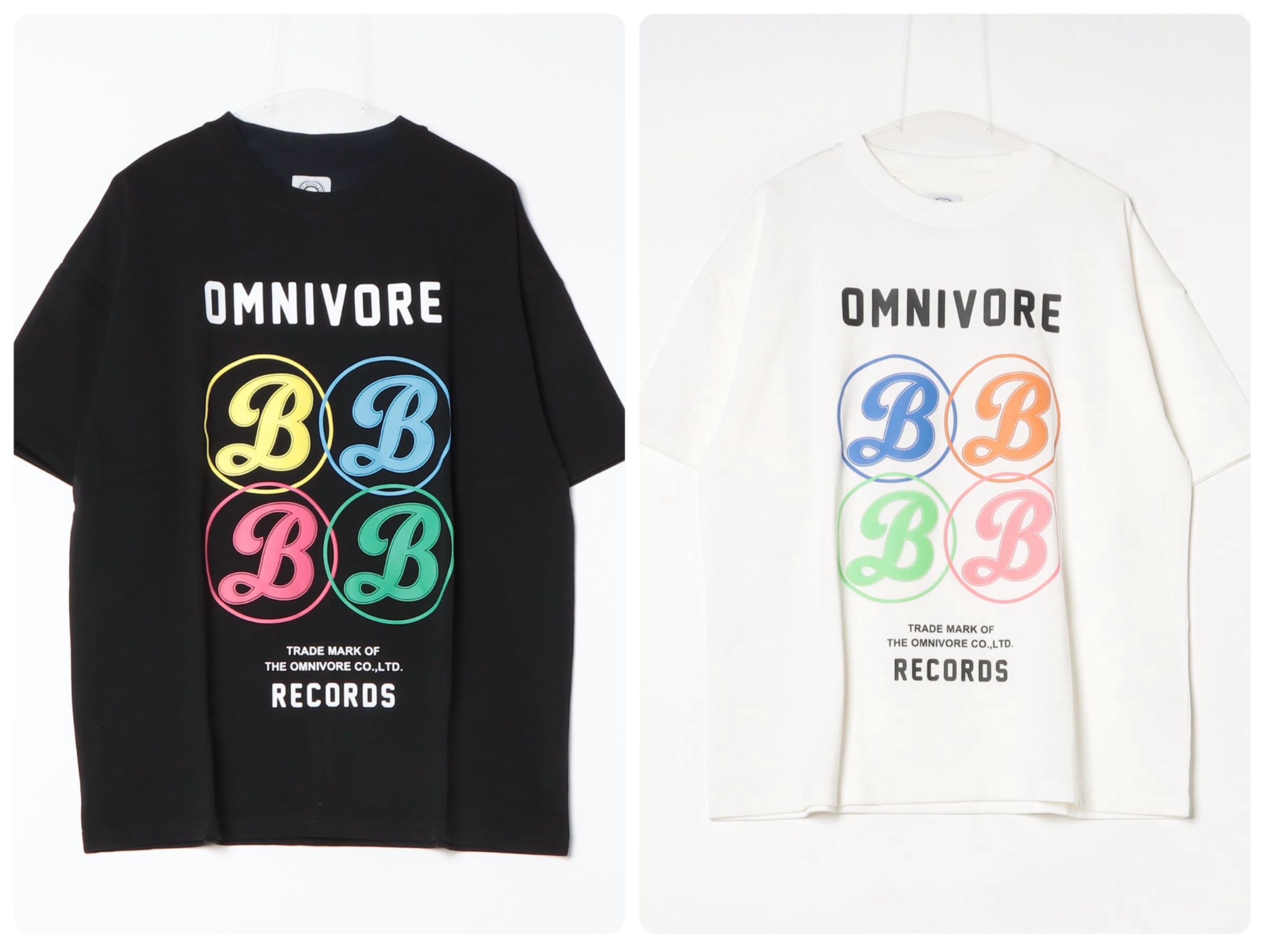 B omnivore/ビーオムニボー/BO/RECORD SST WHITE M