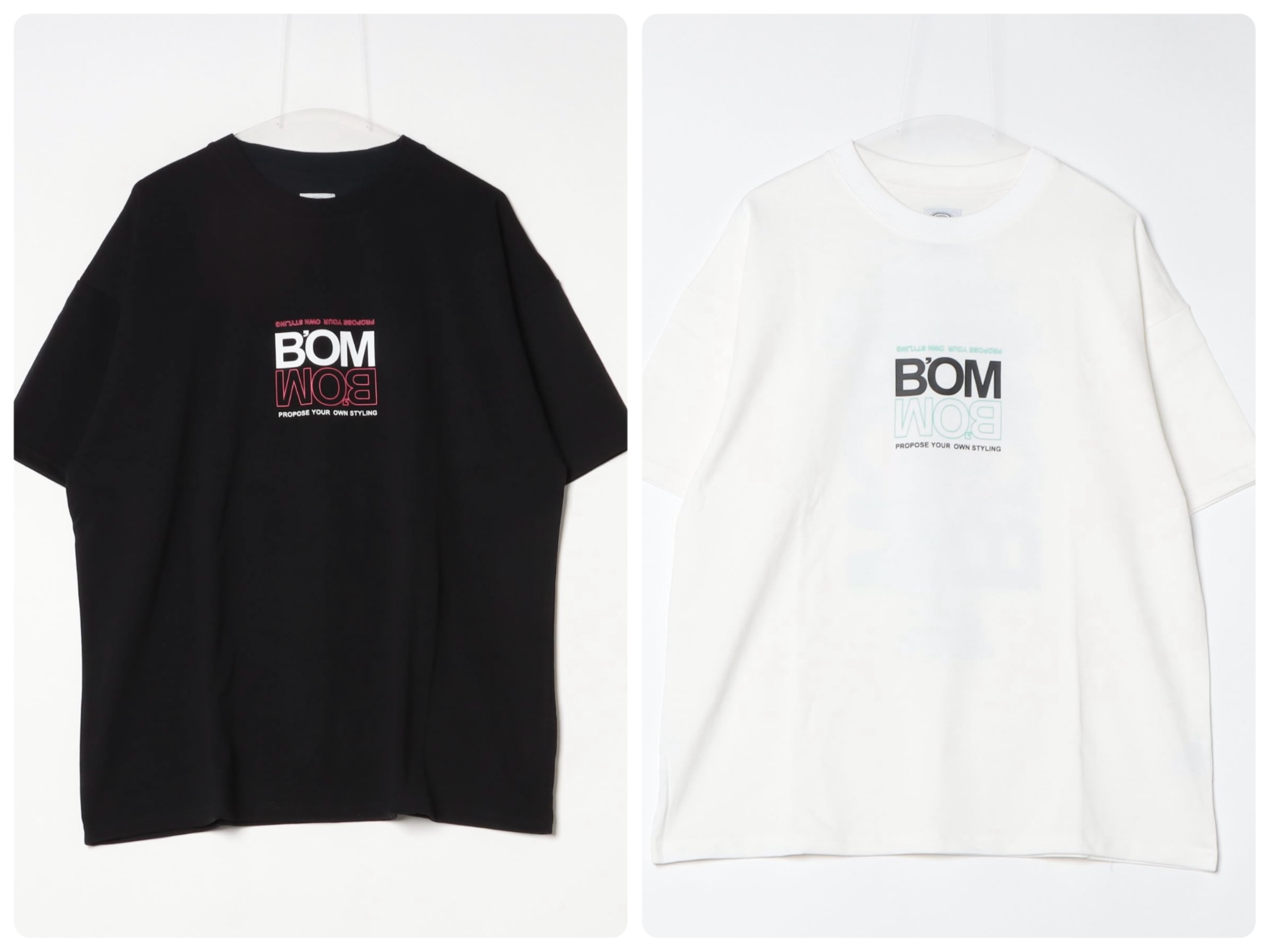 B omnivore/ビーオムニボー/OMNIVORE S/S TEE WHITE M
