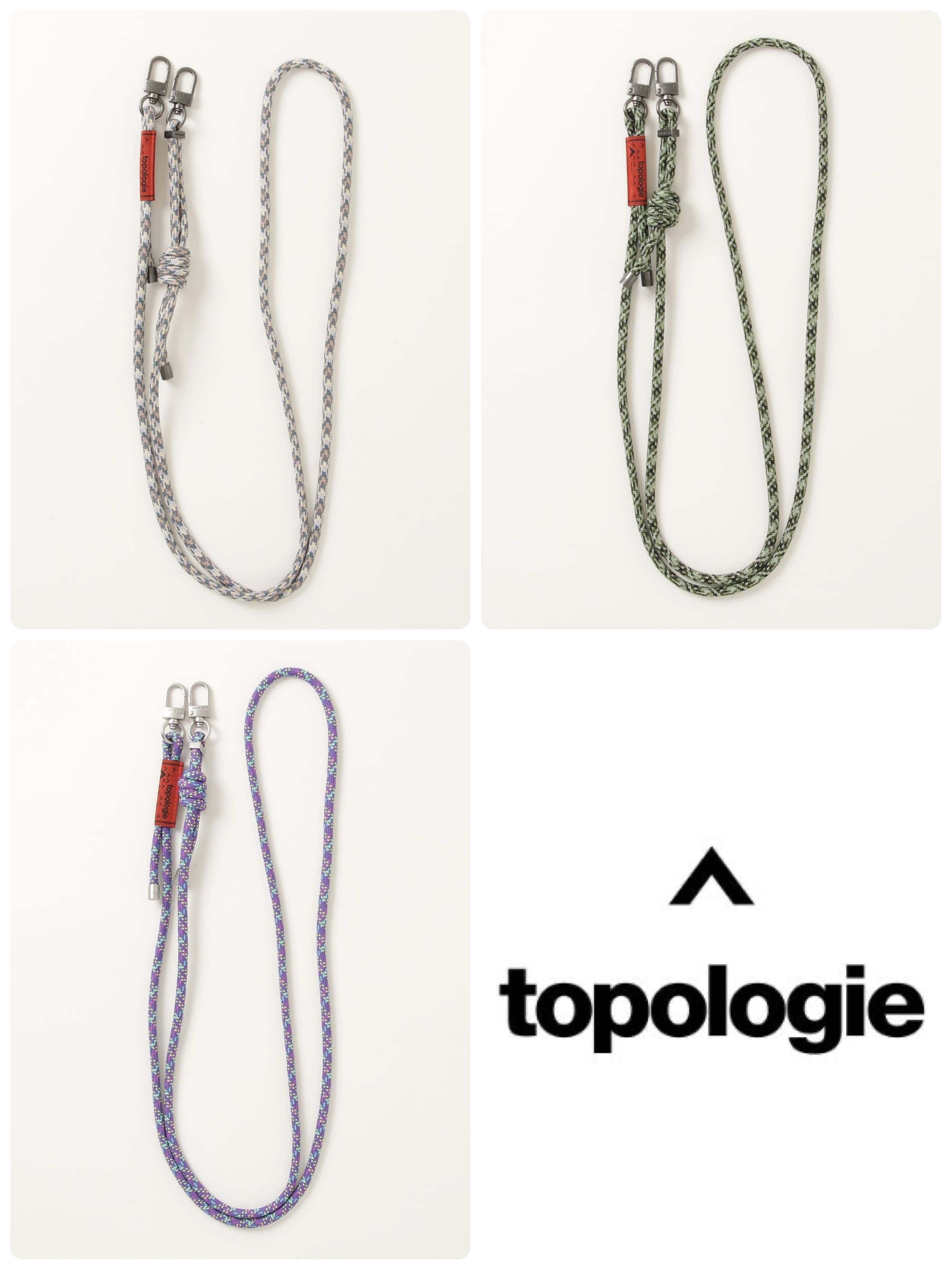 Topologie/トポロジー/Topologie Wares Straps 6.0mm Rope Strap【ストラップ単体】(FREE BLACK  REFLECTIVE)｜ ビーバー｜名古屋PARCO | ONLINE PARCO（オンラインパルコ）