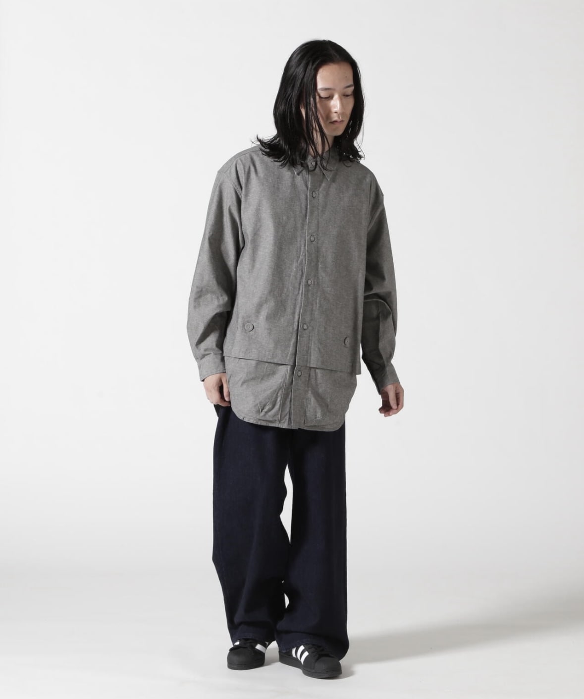 CMF OUTDOOR GARMENT/シーエムエフ アウトドアガーメント/別注NEWSPAPER SHIRT(M BLACK)｜  ビーバー｜名古屋PARCO | ONLINE PARCO（オンラインパルコ）