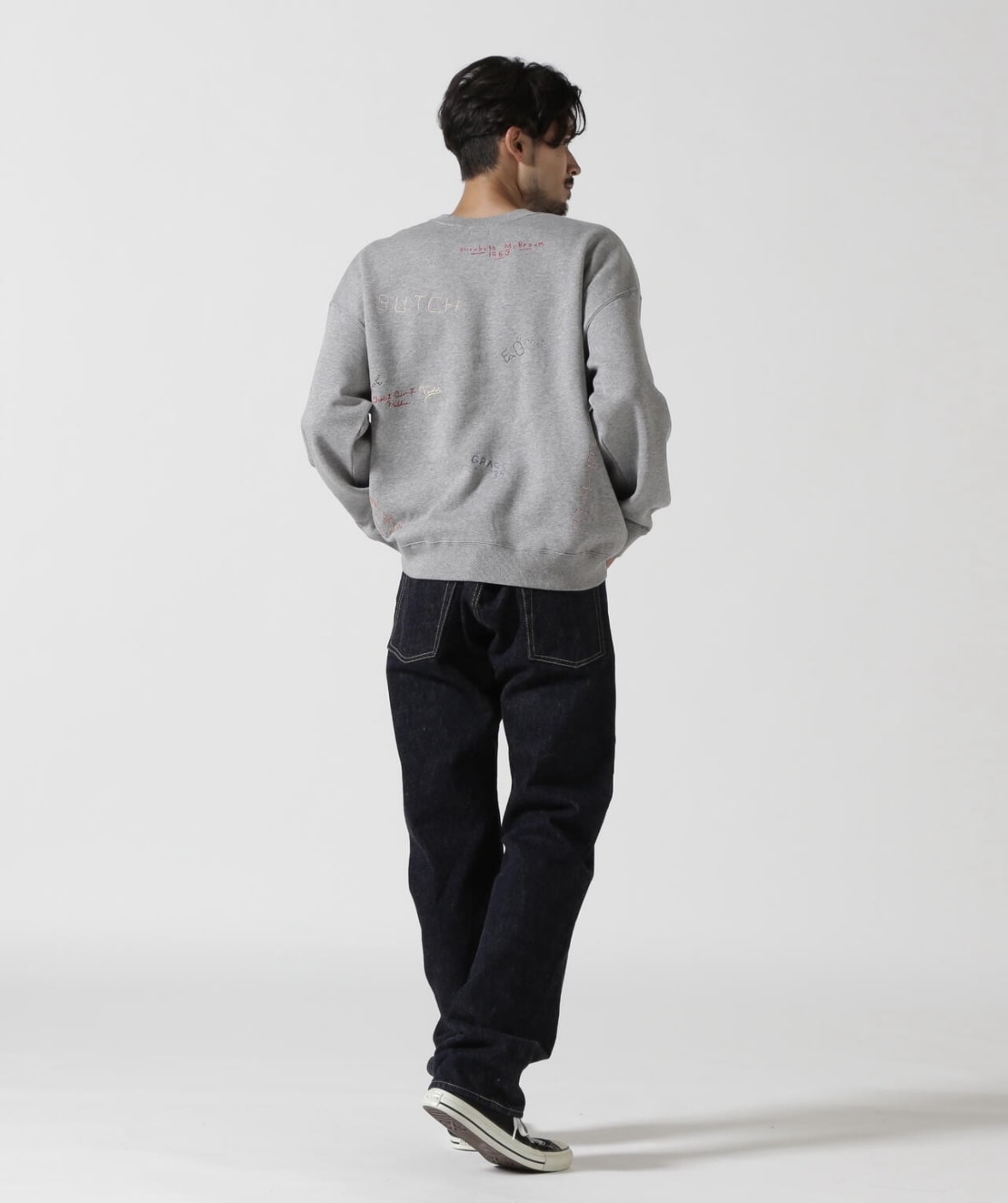 PAYDAY/ペイデイ/別注PAYDAY刺繍SWEAT KINARI M