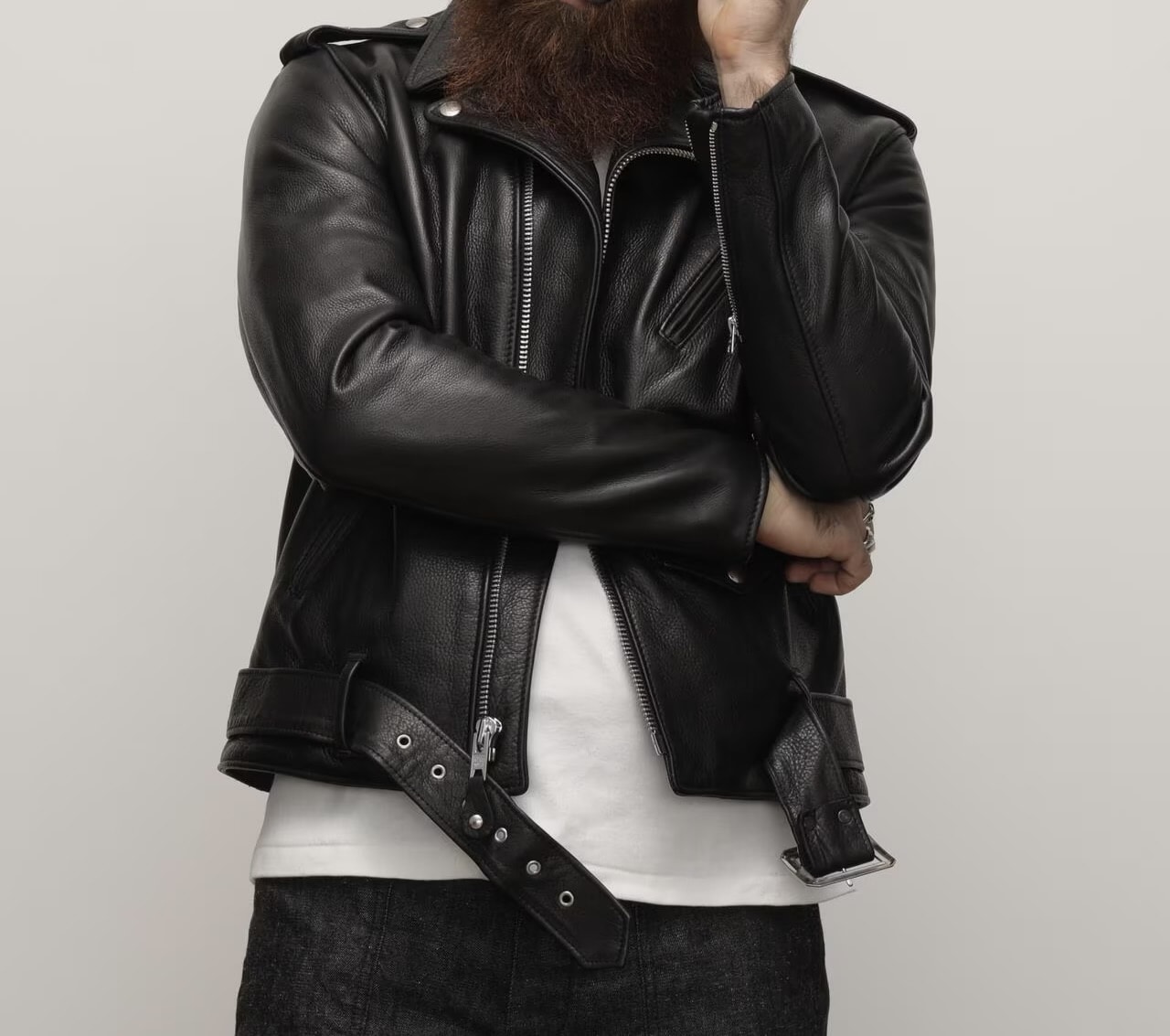 Schott/ショット/ONE STAR NEW NAKED BLACK 34