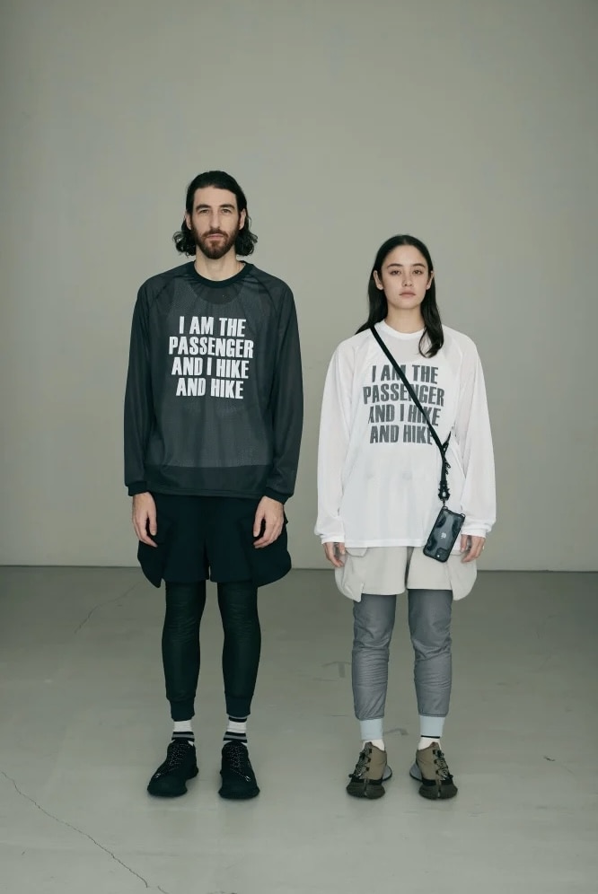 CMF OUTDOOR GARMENT/シーエムエフアウトドアガーメント/QUICK DRY MESH TEE L/S PT GREY M