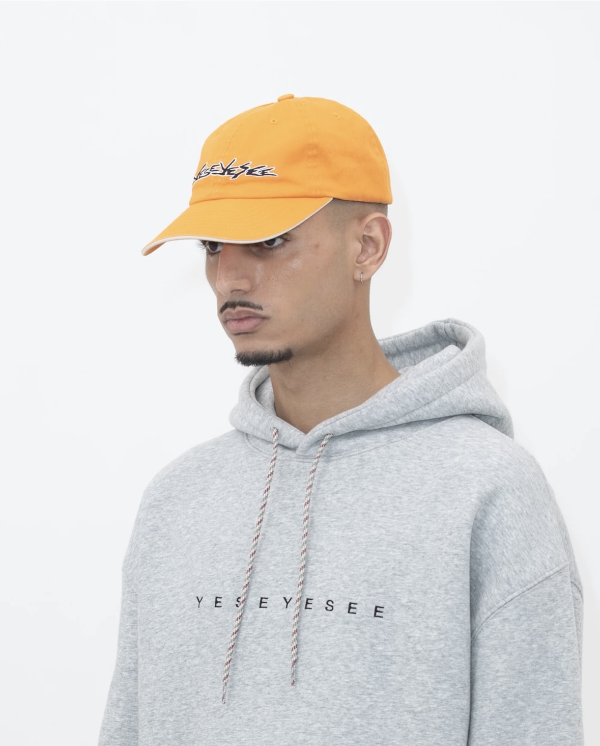 YES EYE SEE/イエスアイシー/Sandwich Cap ORANGE FREE