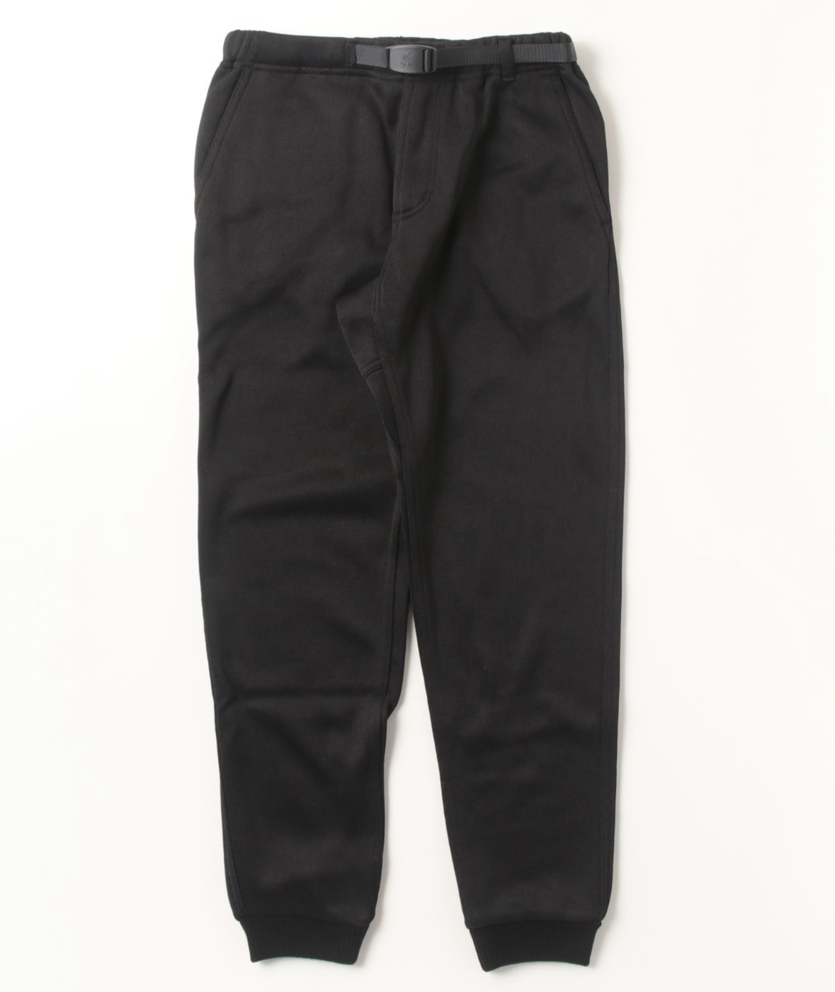 GRAMICCI/グラミチ/BONDING KNIT FLEECE NARROW RIB PANT BLACK S