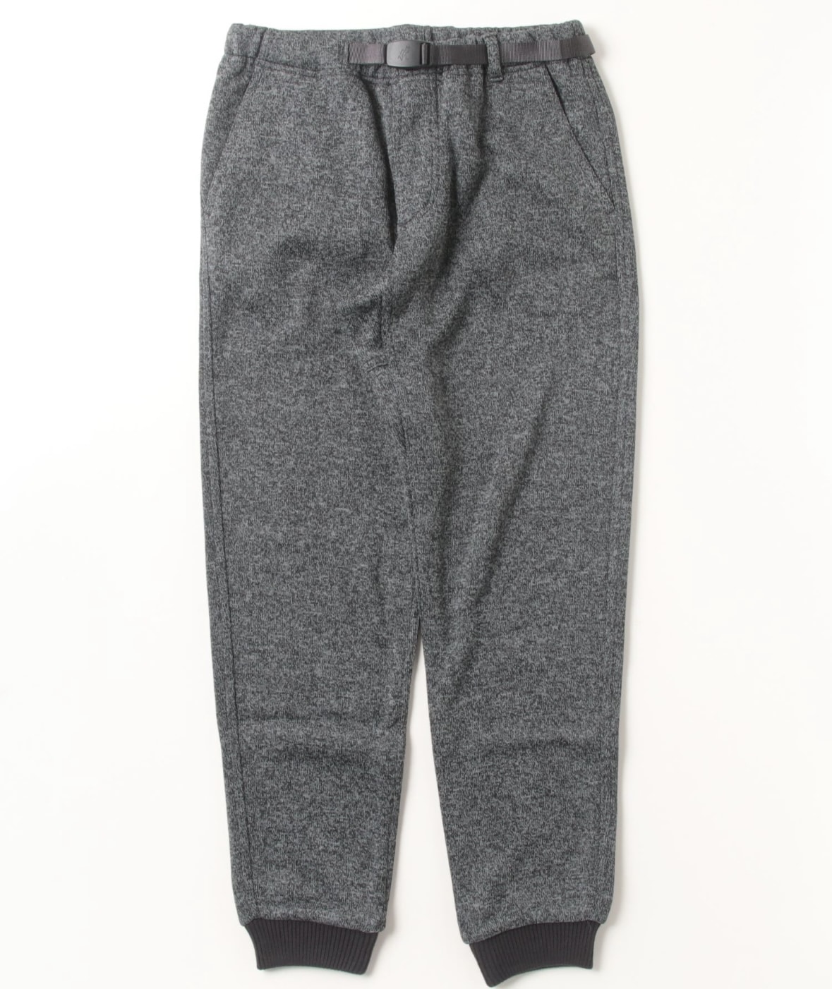 GRAMICCI/グラミチ/BONDING KNIT FLEECE NARROW RIB PANT HEATHER CHARCOAL S