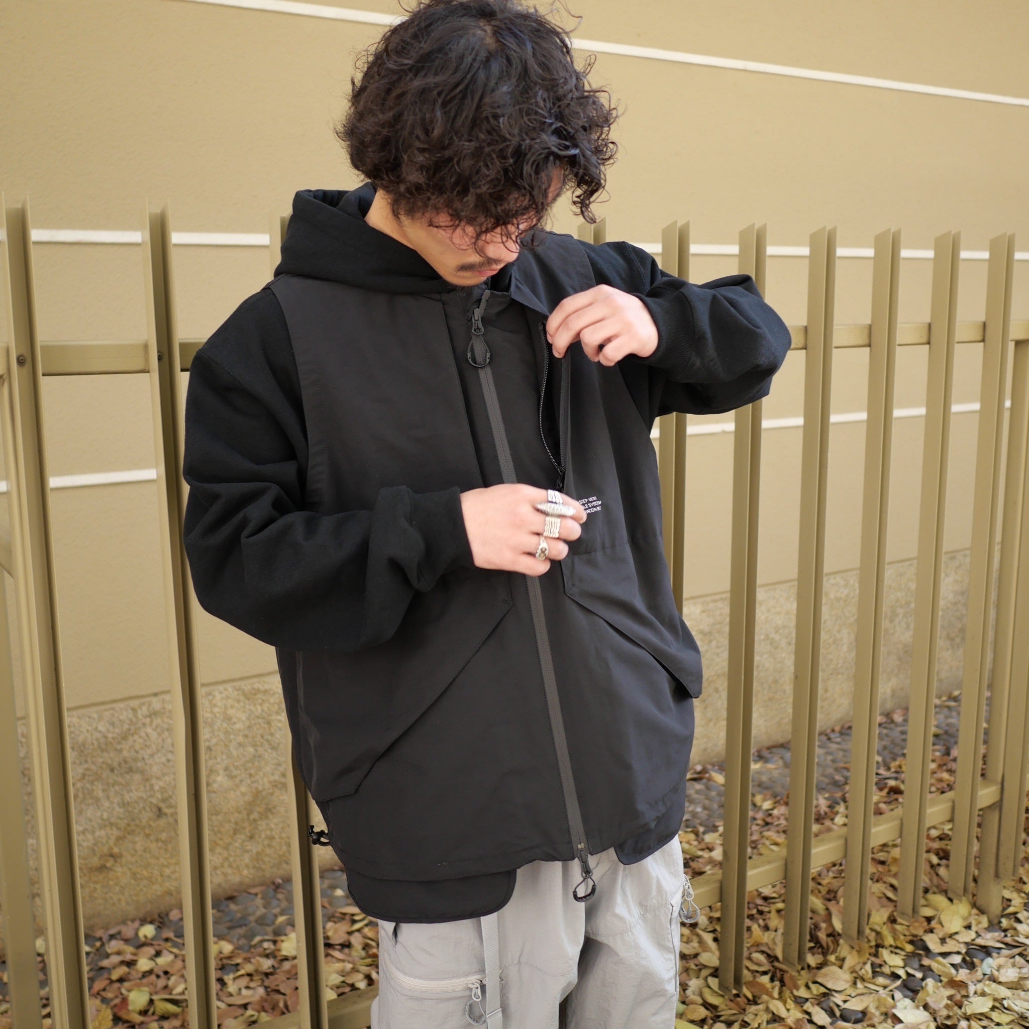 CMF OUTDOOR GARMENT/シーエムエフアウトドアガーメント/別注15 STEP VEST BLACK M