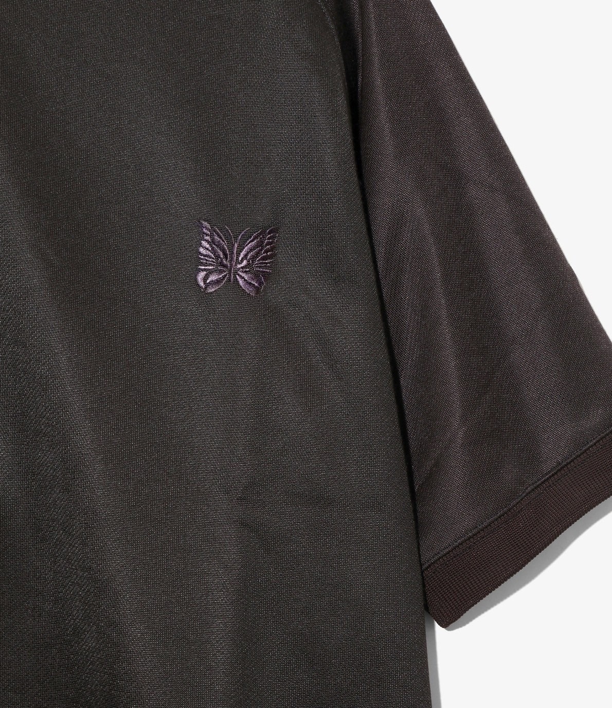 Needles/ニードルズ/S/S Mock Neck Shirt - Bright Jersey 25SS