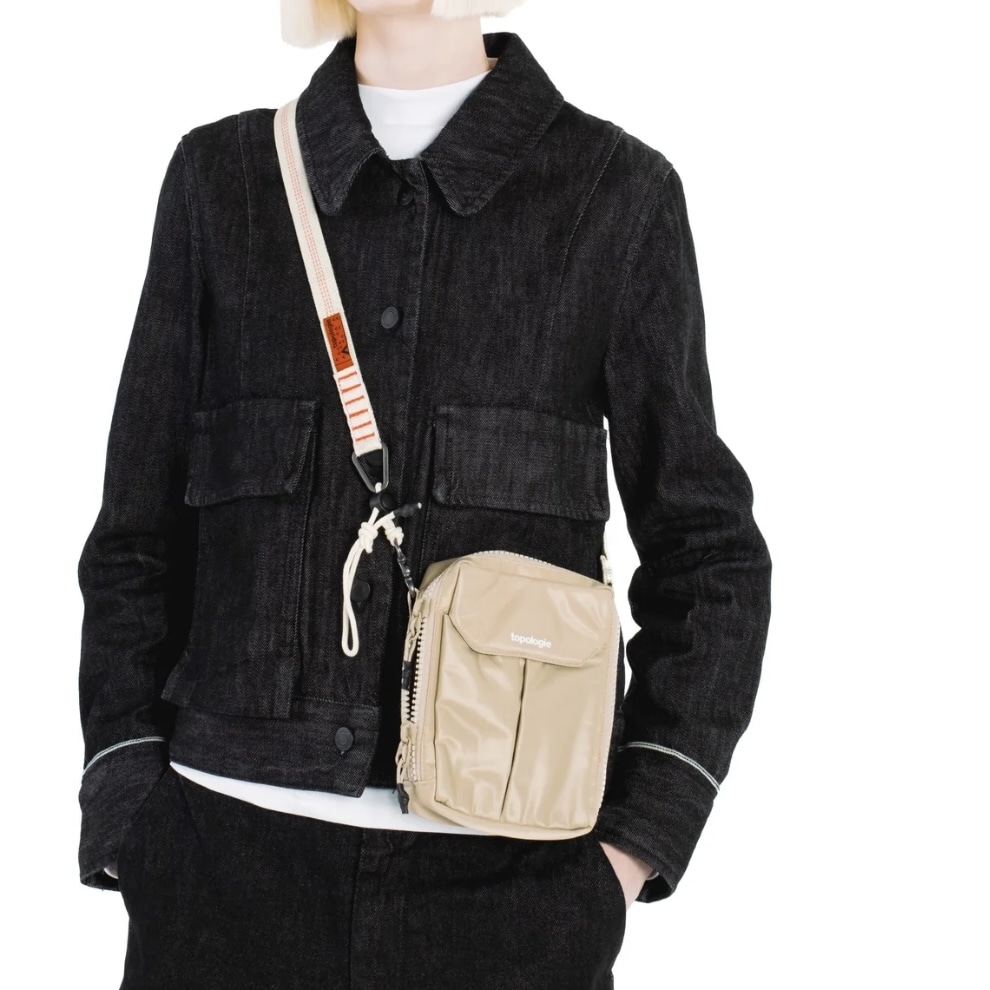 topologie/トポロジー Utility Sacoche ユーティリティ サコッシュ TAUPE FREE