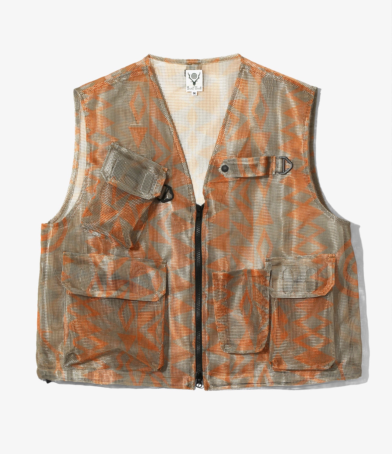 South2 West8/Bush Trek Vest - Heavyweight Mesh GREEN M