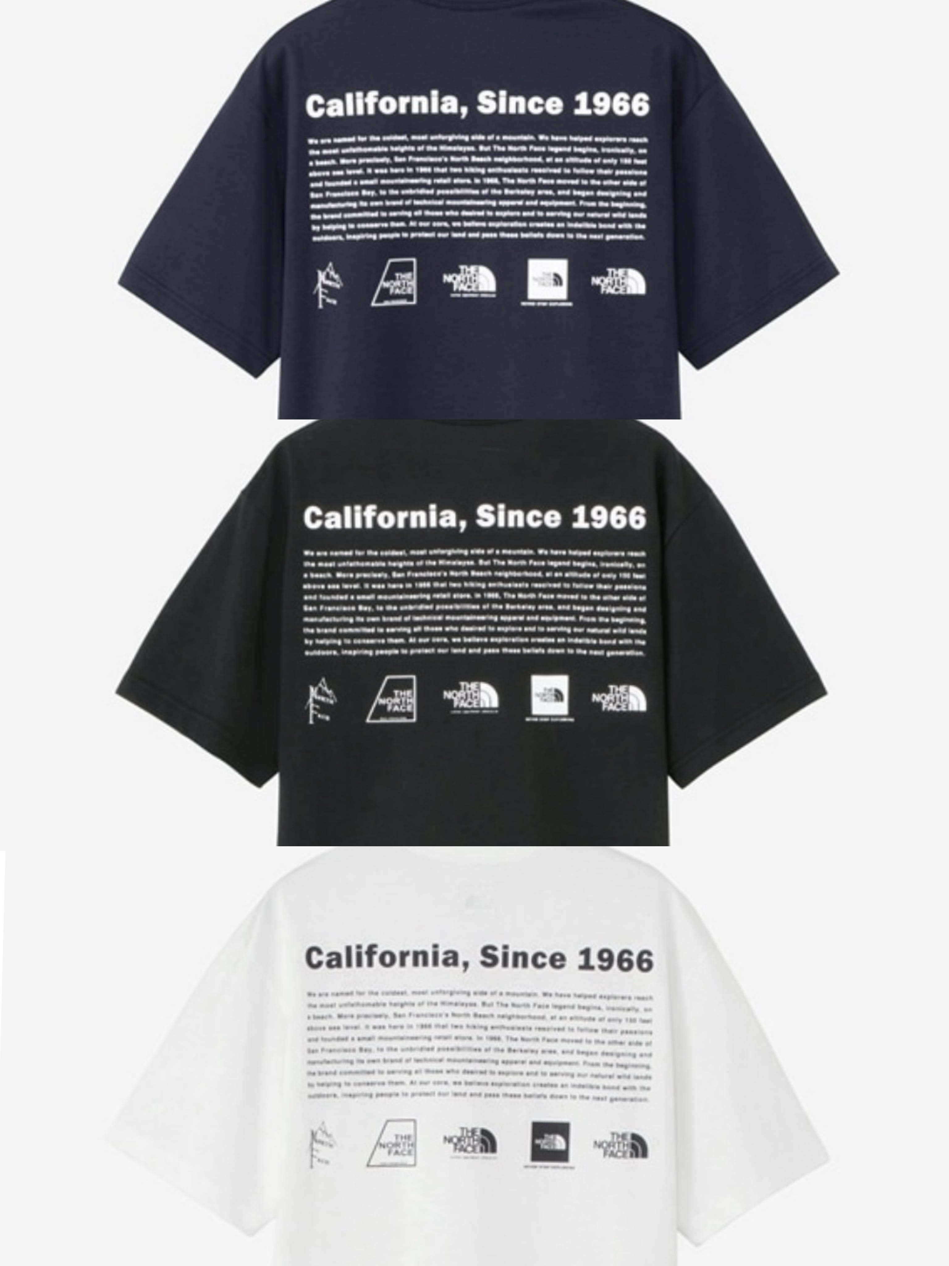 THE NORTH FACE/ザ・ノースフェイス/S/S Historical Logo Tee ショートスリーブヒストリカルロゴティー BLACK M