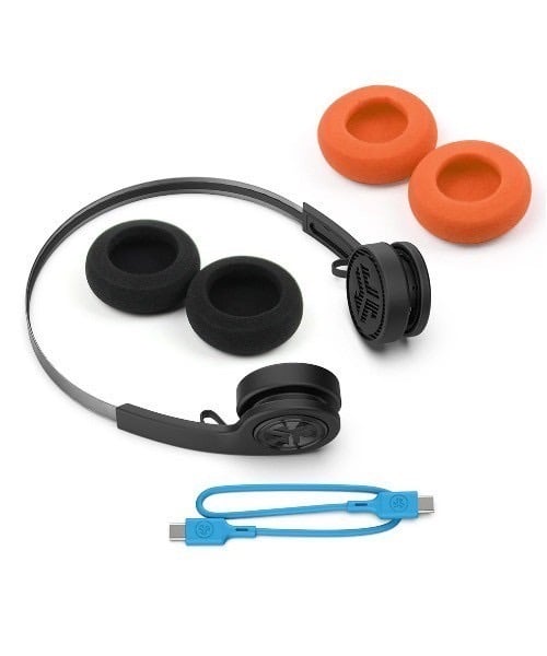 JLab/ジェイラブ　REWIND 2 WIRELESS　ワイヤレスヘッドホン BLACK FREE