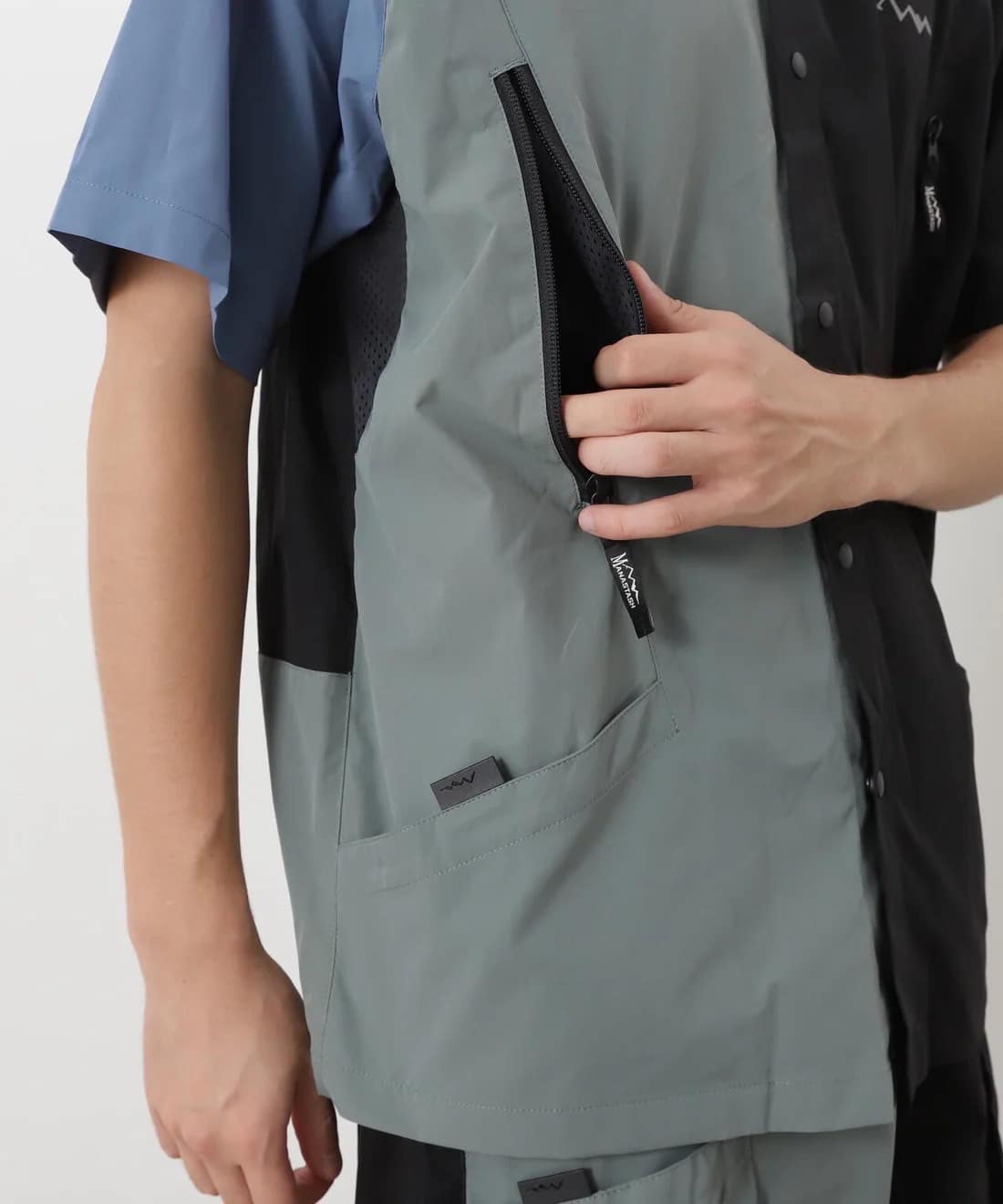 MANASTASH/マナスタッシュ/RIVER SHIRT/リバーシャツ BLACK M