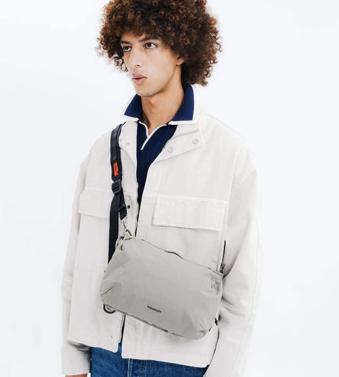 Topologie/トポロジー　Bottle Sacoche Large  MOSS ボトルサコッシュ ラージ モス【バッグ単体】 MOSS LARGE