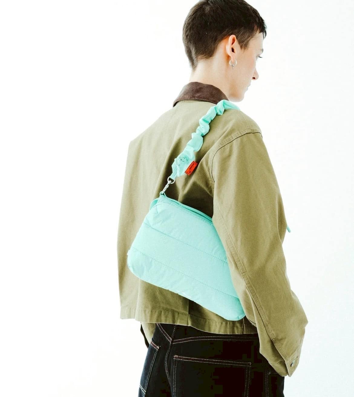 Topologie/トポロジー Bottle Sacoche Large Puffer ボトル