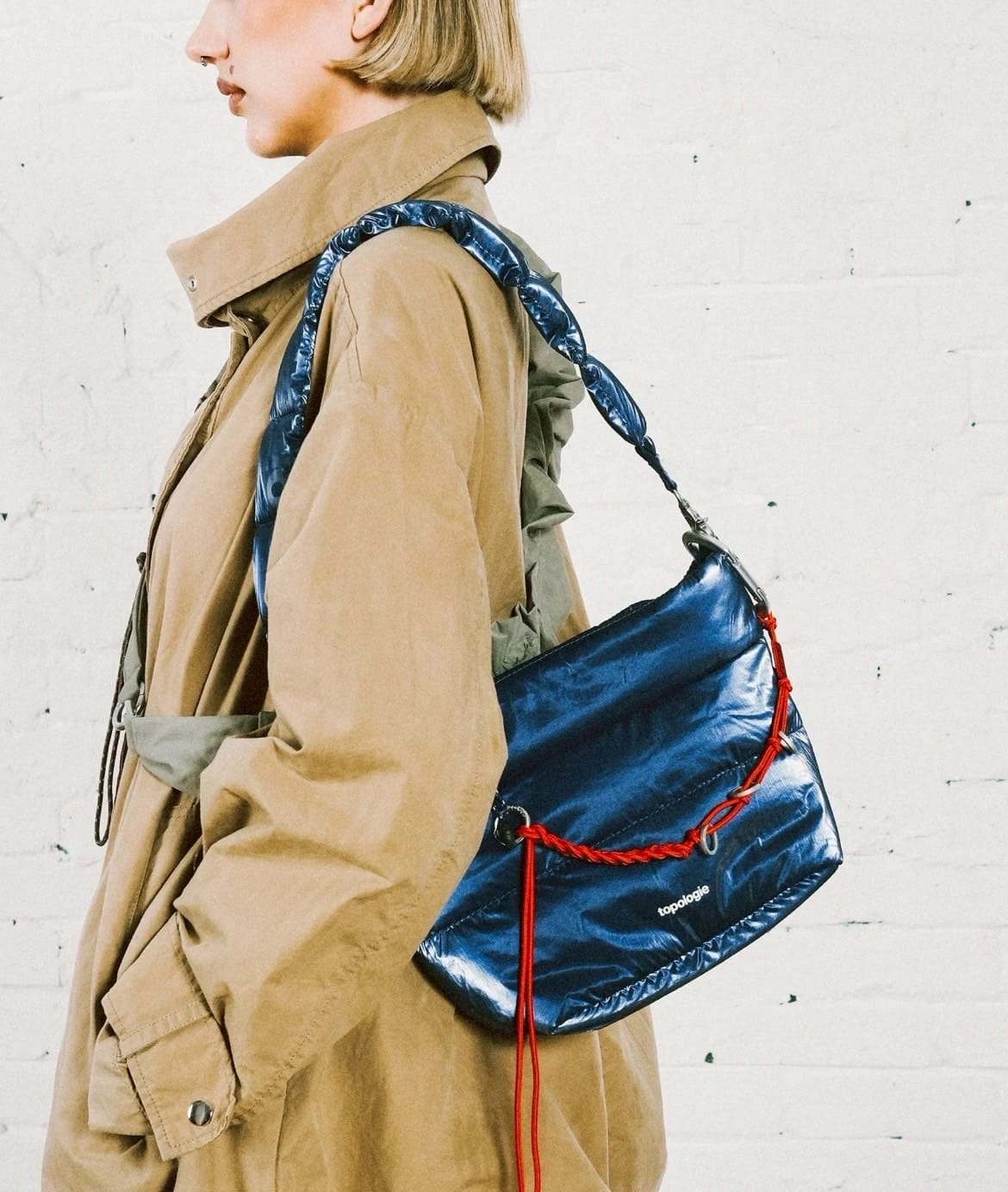 Topologie/トポロジー Besace べサス【バッグ単体】(Marine Blue