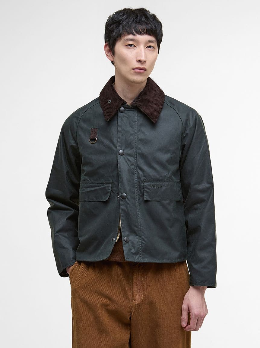 Barbour/バブアー　【SPEY / スペイ】ワックス ショート ジャケット　252MWX1212 SAGE XS