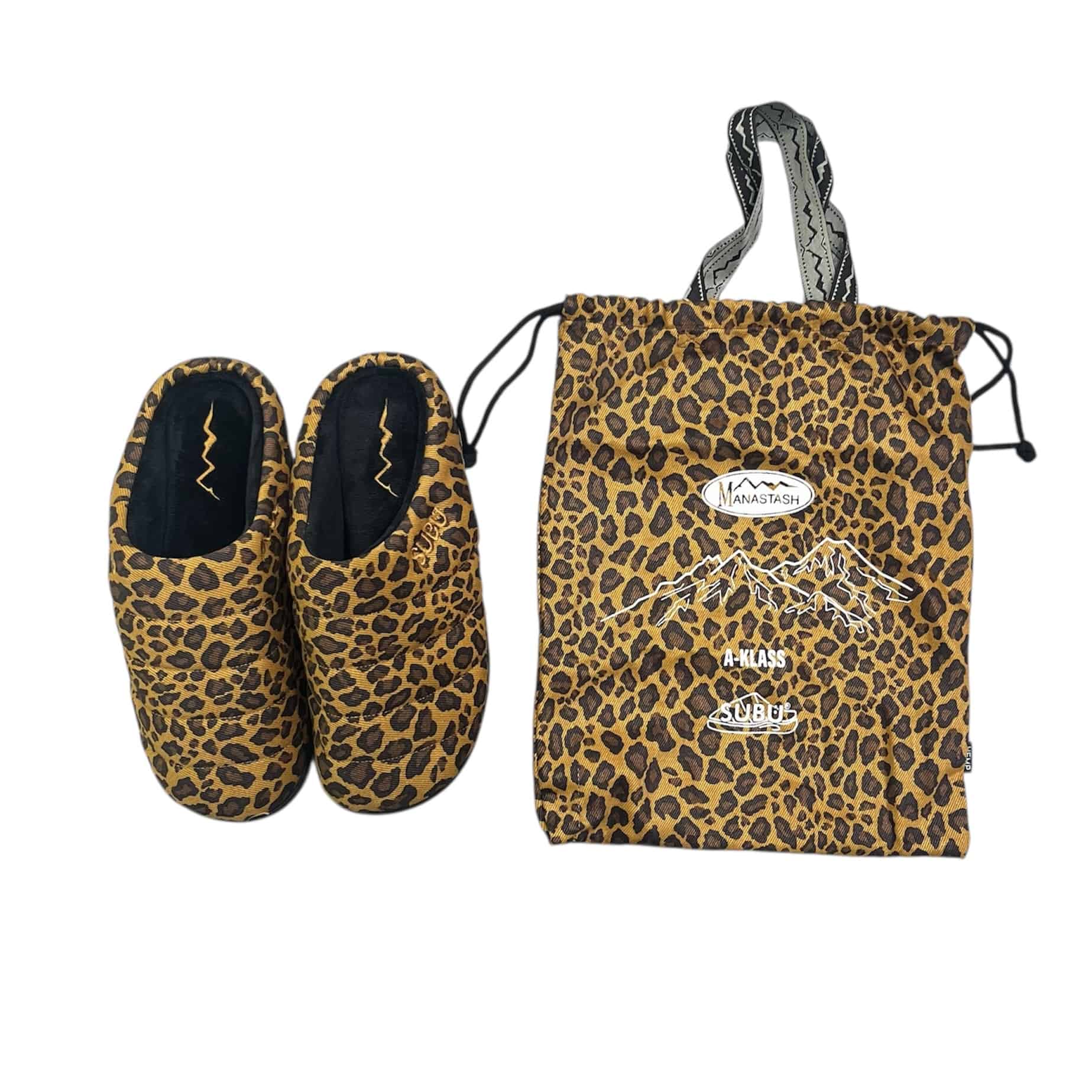 MANASTASH/マナスタッシュ/SUBU x MANASTASH SANDAL LEOPARD BROWN 0