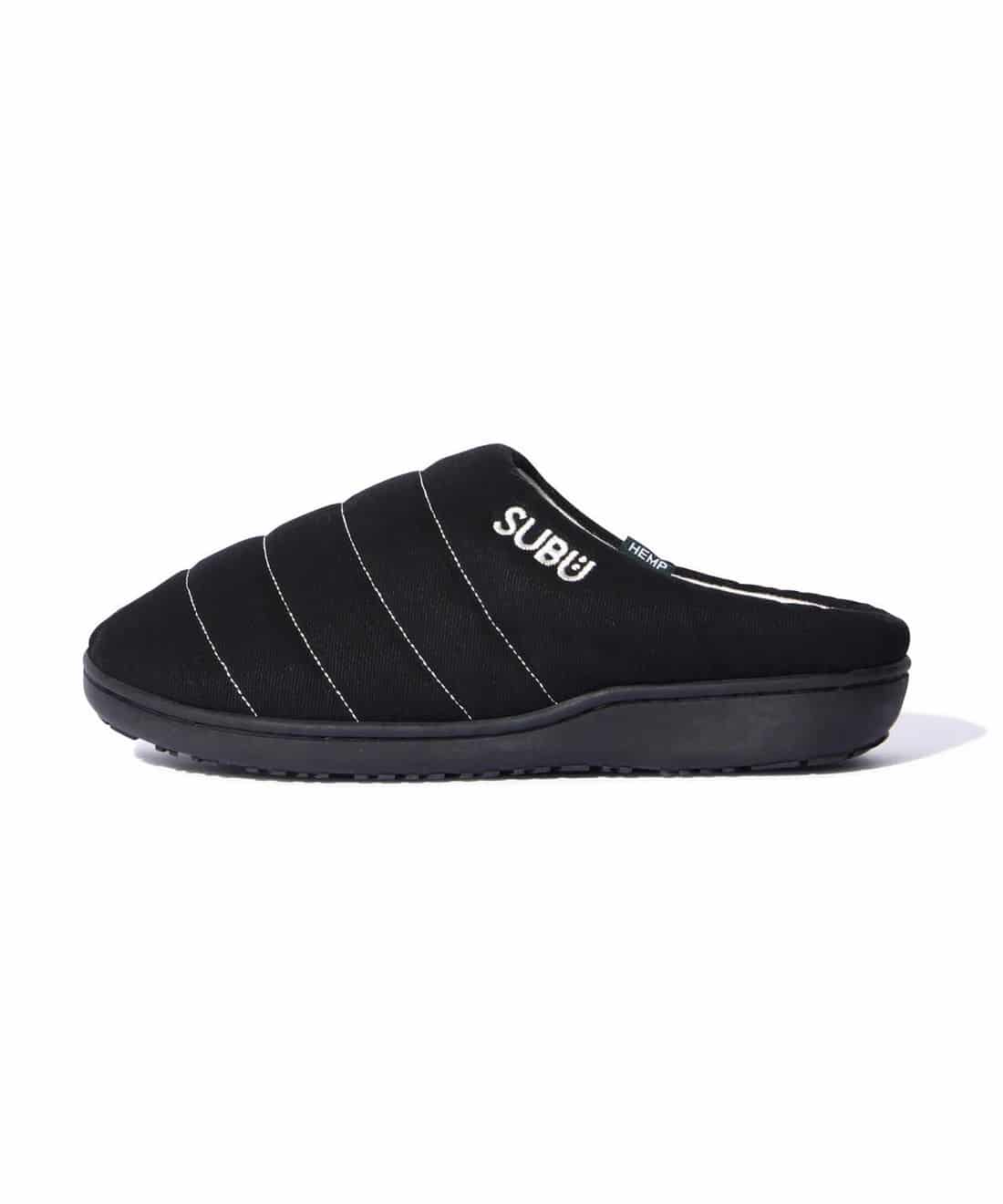 MANASTASH/マナスタッシュ/SUBU x MANASTASH HEMP EMB SANDAL BLACK 0