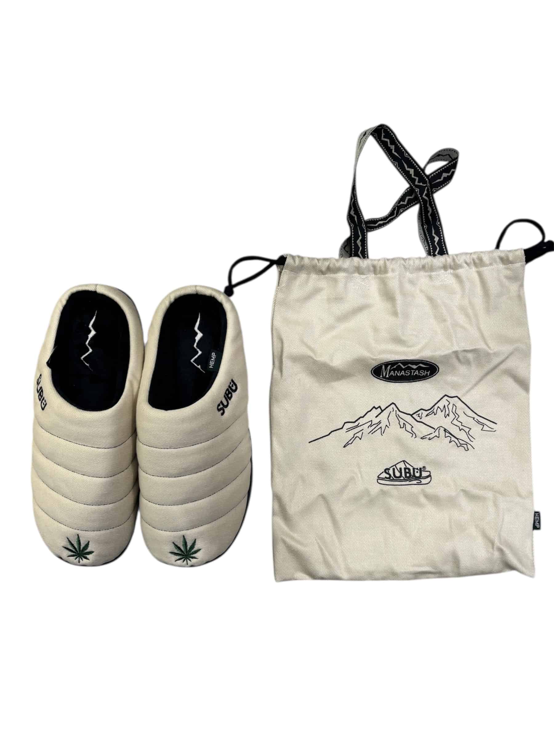 MANASTASH/マナスタッシュ/SUBU x MANASTASH HEMP EMB SANDAL NATURAL 0