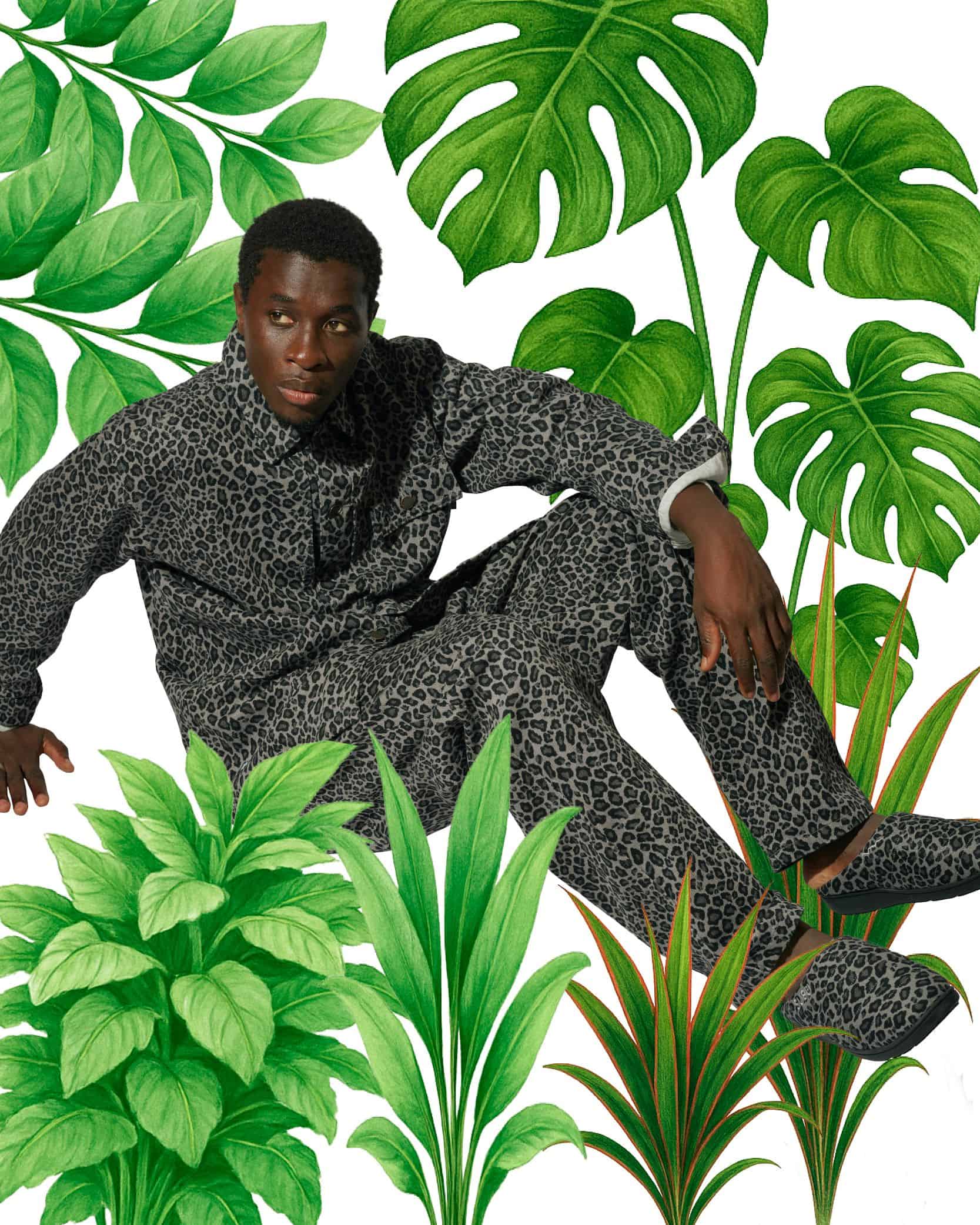 MANASTASH/マナスタッシュ/CHILLIWACK PANTS LEOPARD BLACK M