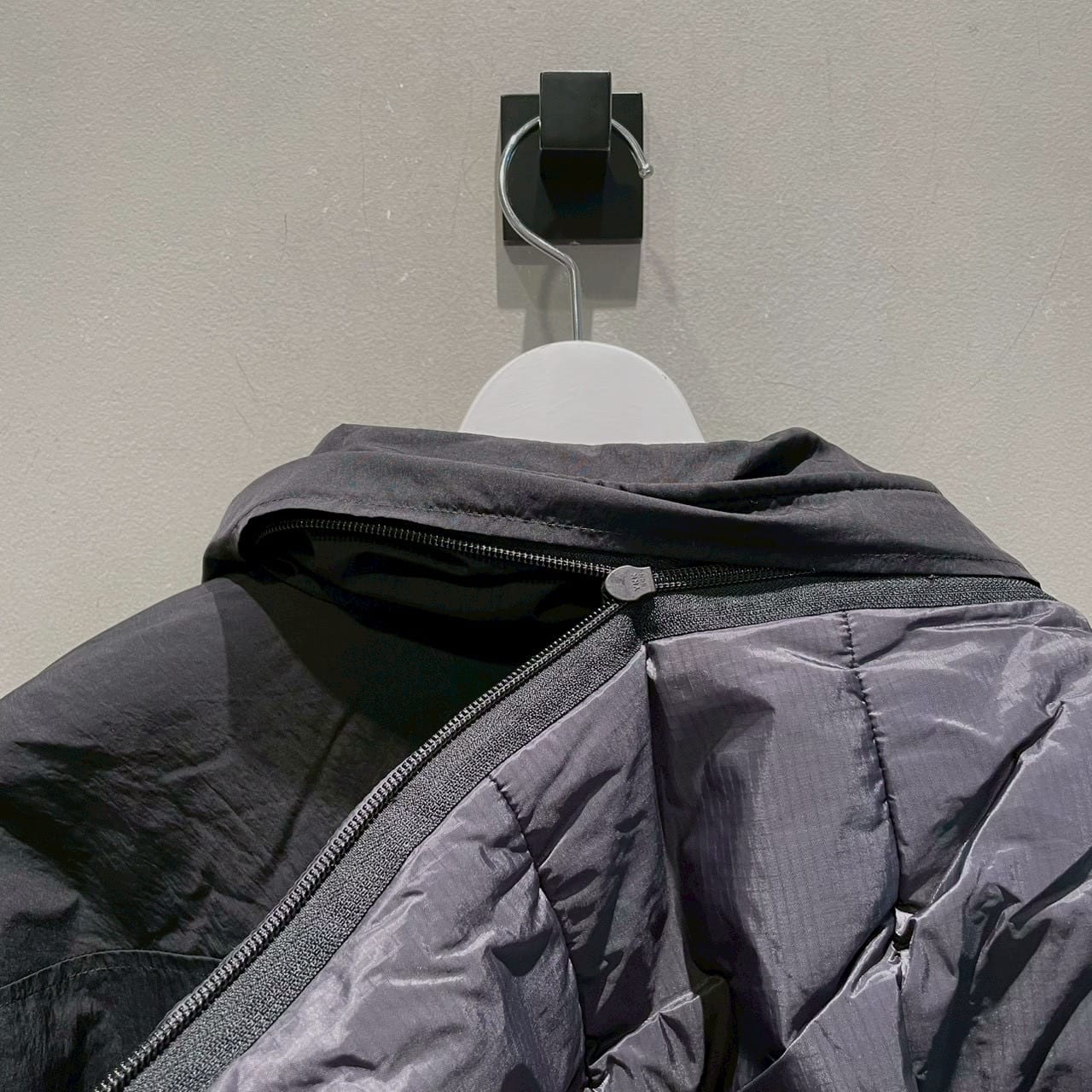 WILDTHINGS/ワイルドシングス/SHORT MONSTER PARKA /ショートモンスターパーカー　BLACK BLACK S