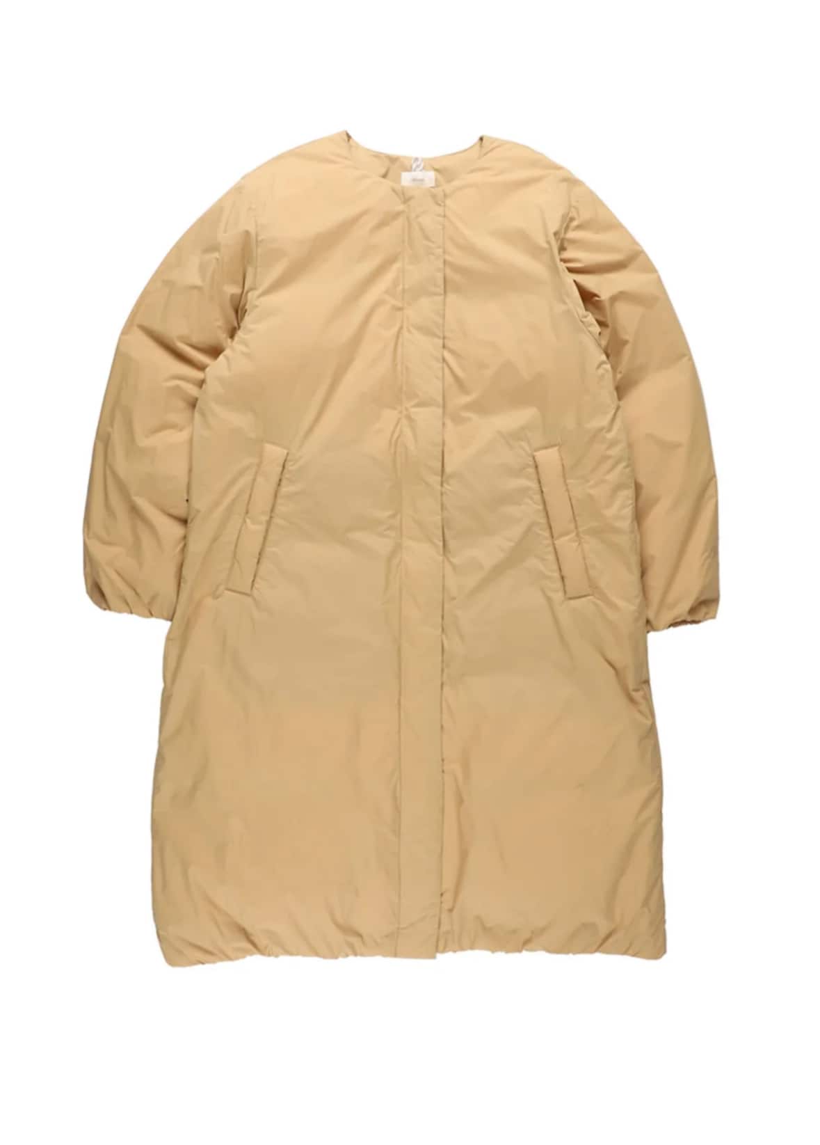 NANGA/ナンガ　NO COLLAR DOWN COAT(WOMEN) BLACK M