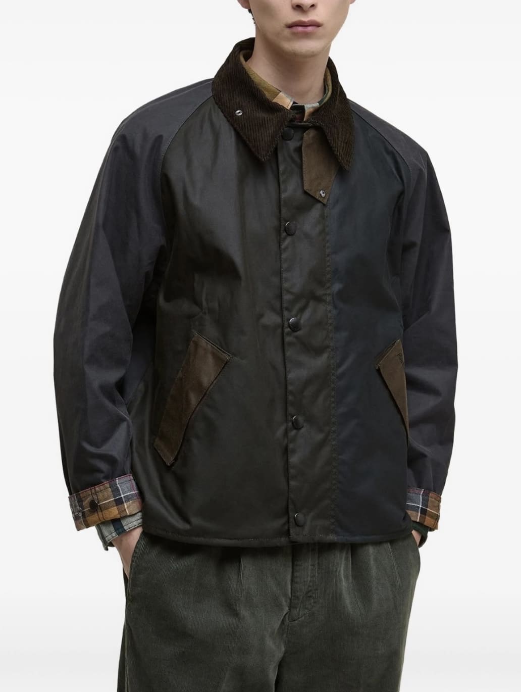 Barbour/バブアー/Patchwork Transport Wax Jacket パッチワーク