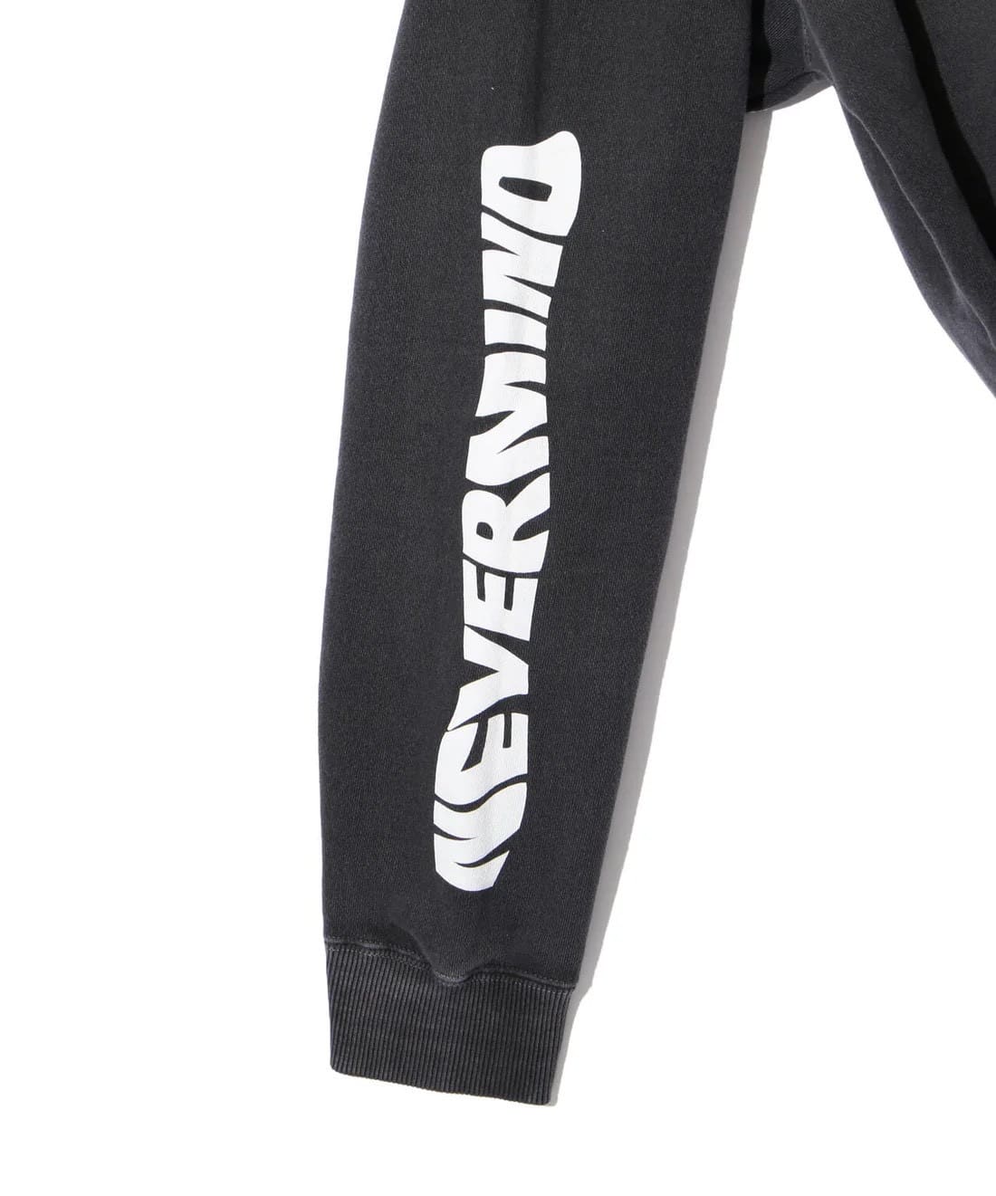 MANASTASH/マナスタッシュ/NIRVANA/ニルヴァーナ/NEVERMIND SWEAT CREW/コラボスウェット《メンズ・ウィメンズ・ユニセックス》 BLACK M