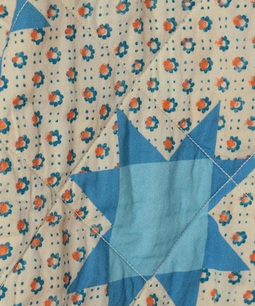 INDIA IS BEAUTIFUL/インディアイズビューティフル/ Cサテンキルトショートジャケット アイボリー FREE