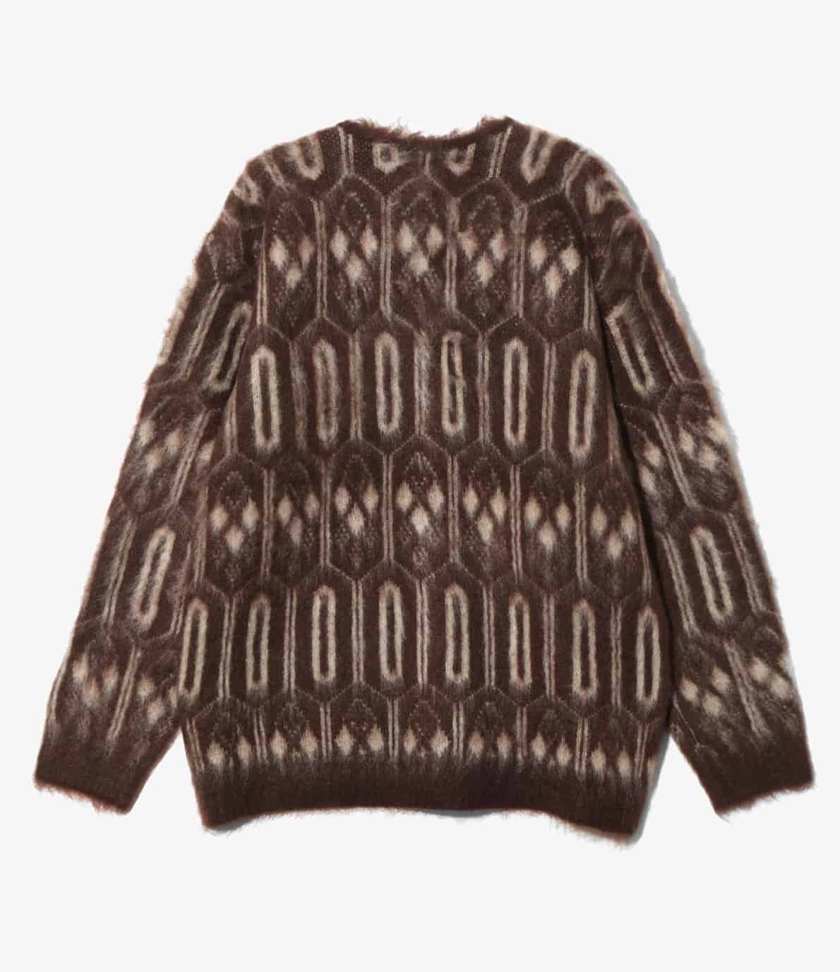 Needles/ニードルズ　Mohair Cardigan - Geometric 25AW Geometric S