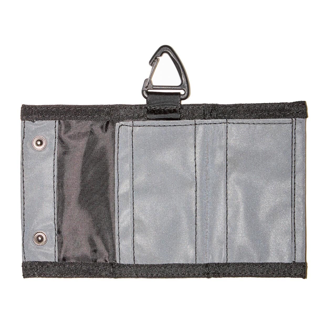 PACKING/パッキング/BLACK REFLECTIVE WALLET BLACK F