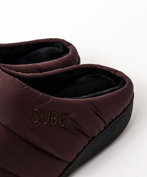 SUBU/スブ ORIGINALS F-LINE 25FW ウィンターサンダル ユニセックス-DARK BROWN- DARK BROWN 0