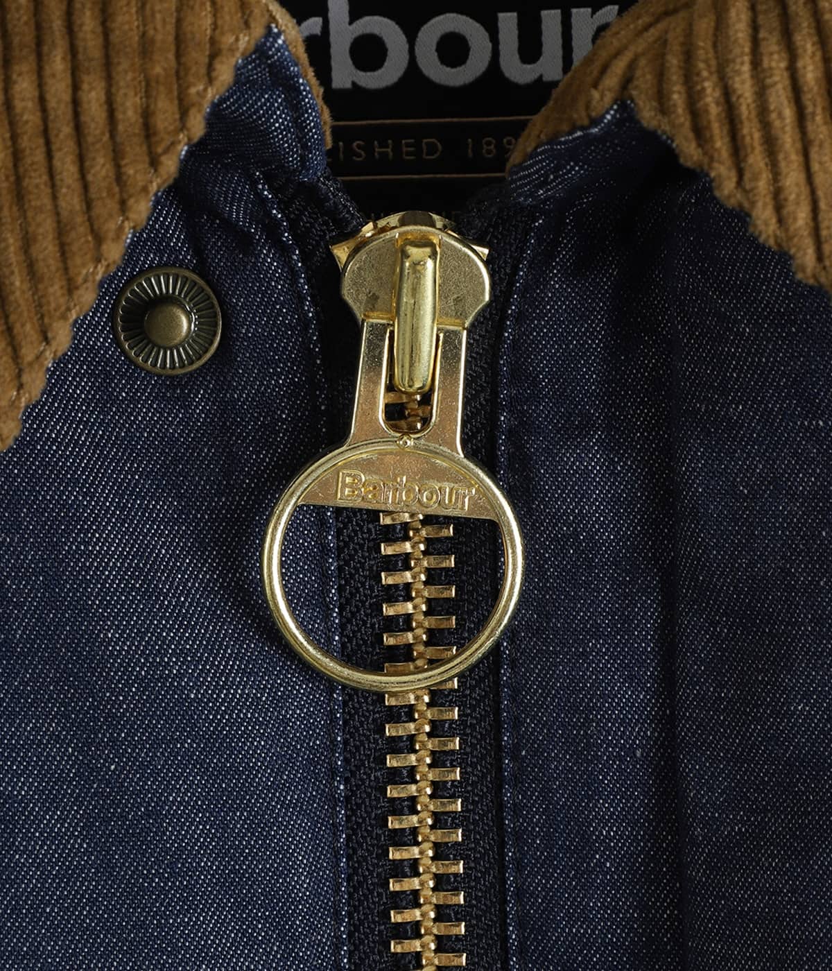 Barbour/バブアーTRANSPORT DENIM CASUAL JACKET/トランスポート　デニムカジュアルジャケット INDIGO 36