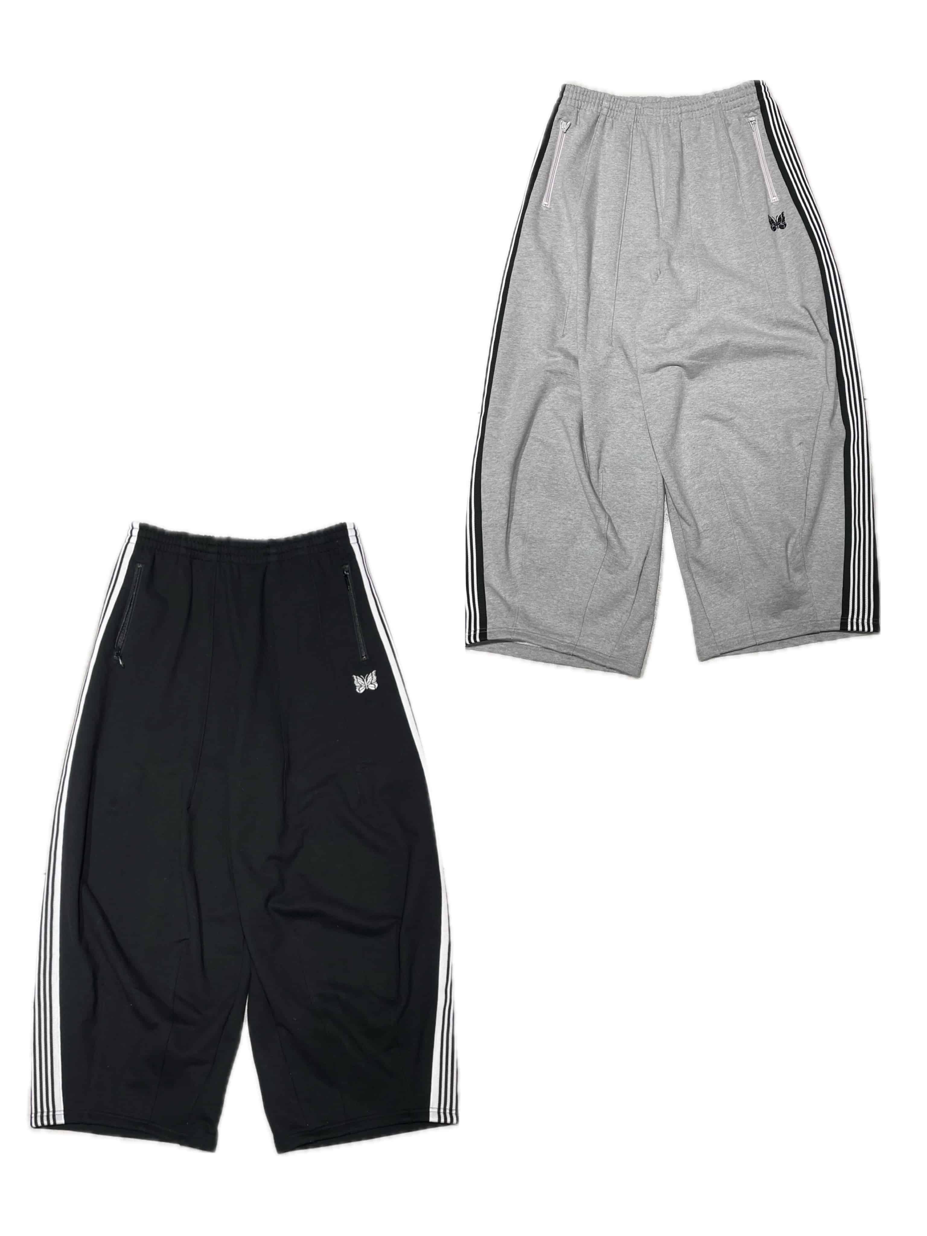 Needles/ニードルズ/ BEAVER別注H.D.TRACK PANT - COTTON JERSEY BLACK XS