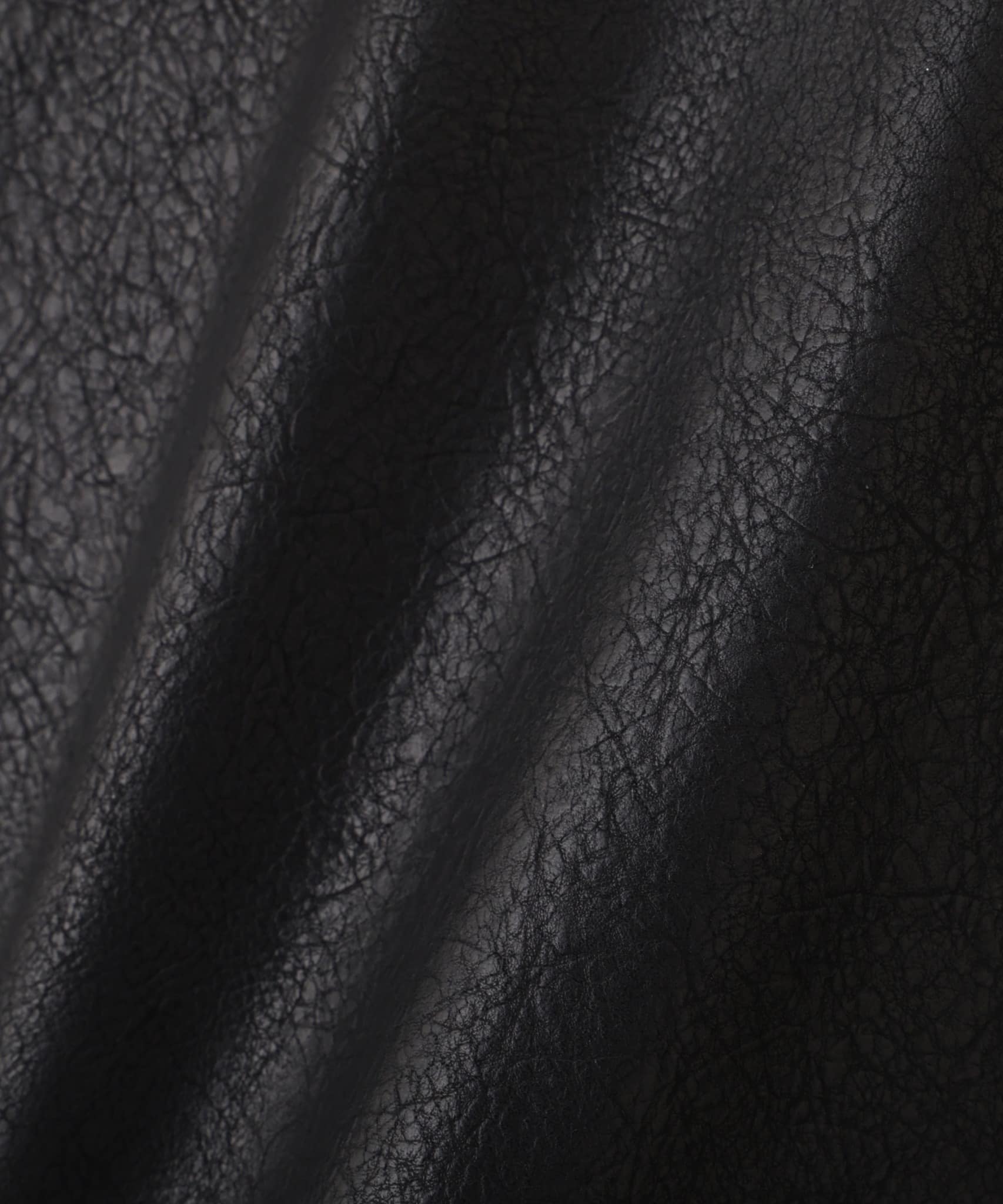 B omnivore/ビーオムニボー　FAUX LEATHER BLOUSON BLACK M