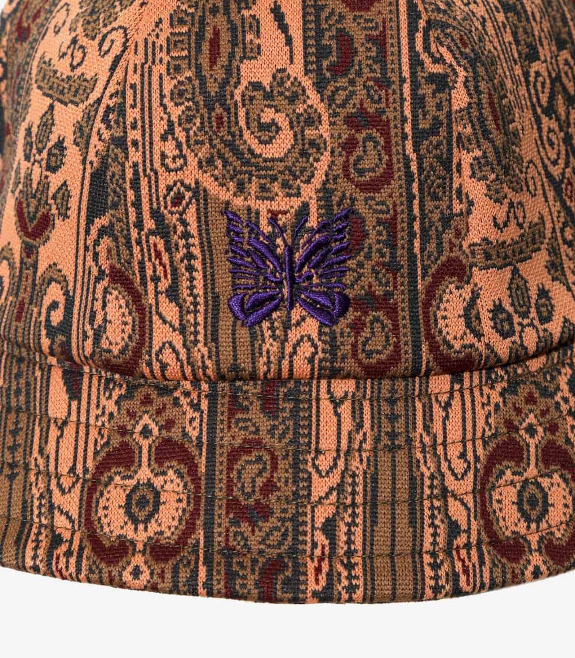 Needles/ニードルズ　Bermuda Hat - Poly Jacquard　26ss  -ORANGE- ORANGE M