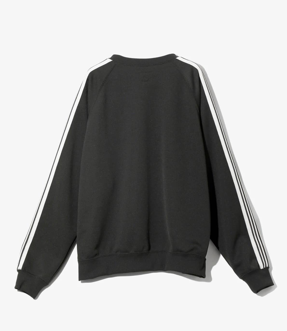 Needles/ニードルズ　Track Crew Neck Shirt - Poly Smooth　26SS　-CHARCOAL- CHARCOL M