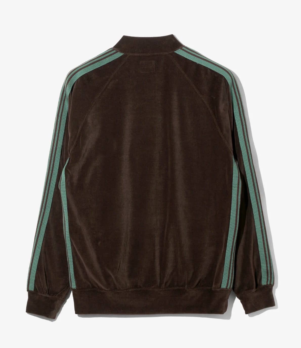 Needles/ニードルズ　Rib Collar Track Jacket - C/PE Velour　26ss -BROWN- BROWN S