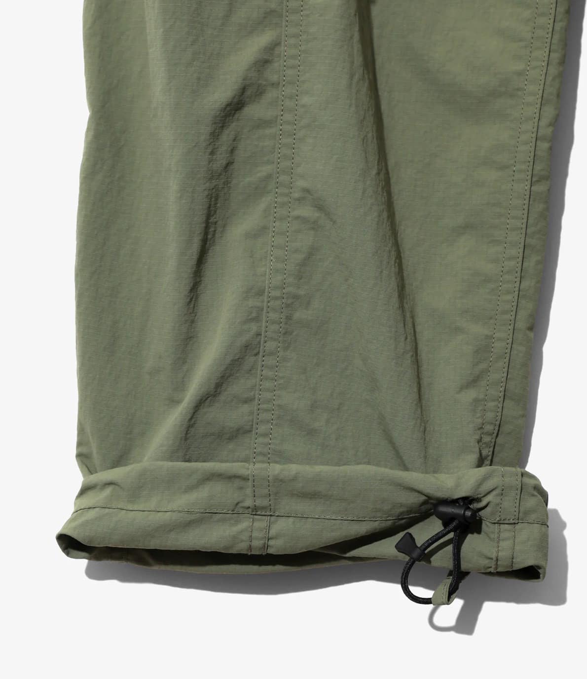 South2West8/サウスツーウエストエイト Belted C.S.Pant - Nylon Ripstop 26ss OLIVE S