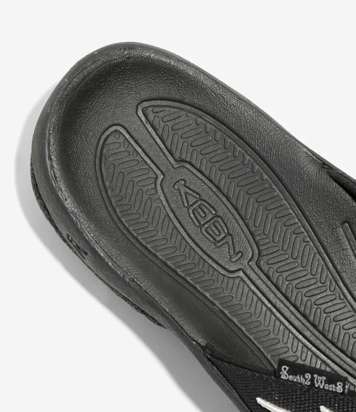 〈SOUTH2 WEST8〉 x 〈KEEN〉WAIMEA H2 - Deer Horn Emb. BLACK 26cm