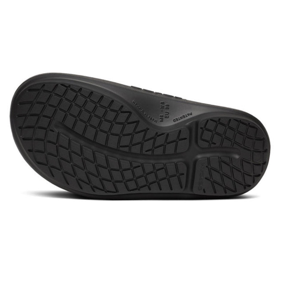 OOFOS/ウーフォス　OOAHH PLUS ウーアープラス　リカバリーサンダル BLACK 23cm